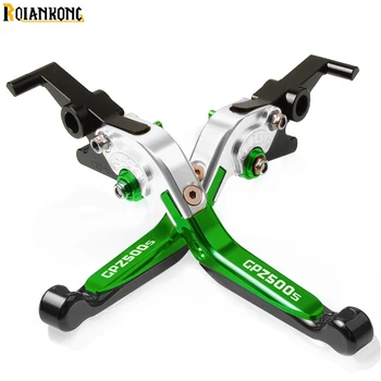 

For KAWASAKI GPZ500S GP Z500S 1990 1991 1992 1993 1994 1995-2019 GPZ500S Motorcycle CNC Adjustable Brake Clutch Levers handle
