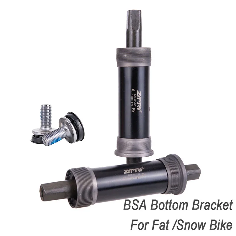 

Outdoor Bicycle 80mm/100mm Square Tapered Bottom Bracket Axis for Fat Snow durable Bike Bottom Bracket