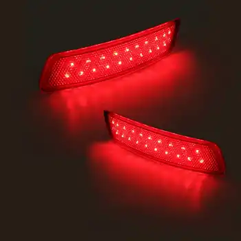 

Pair Auto Tail lights Led Rear Bumper Reflectors Light LED Turn Signal Light Brake Fog Lights For Toyota Corolla 2014 2015 2016