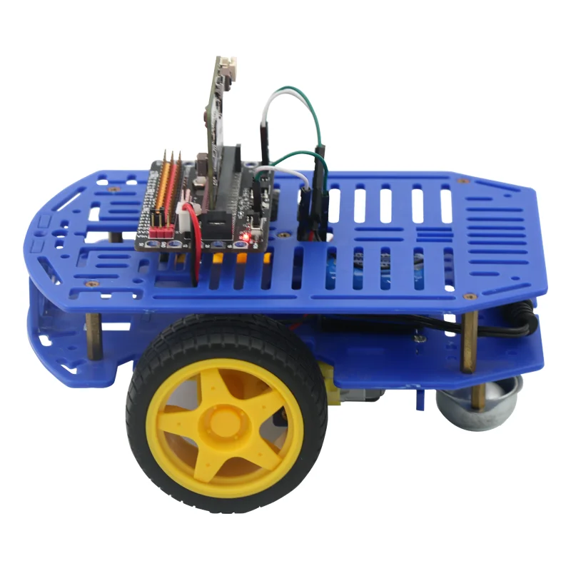 3WD платформа RC робот микро: бит программируемый DIY Обучающий робот комплект с приложением управления