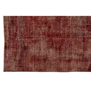 

Handmade Orange Vintage Overdyed Turkish Area Rug 202x311 Cm-6'8''X10'2''