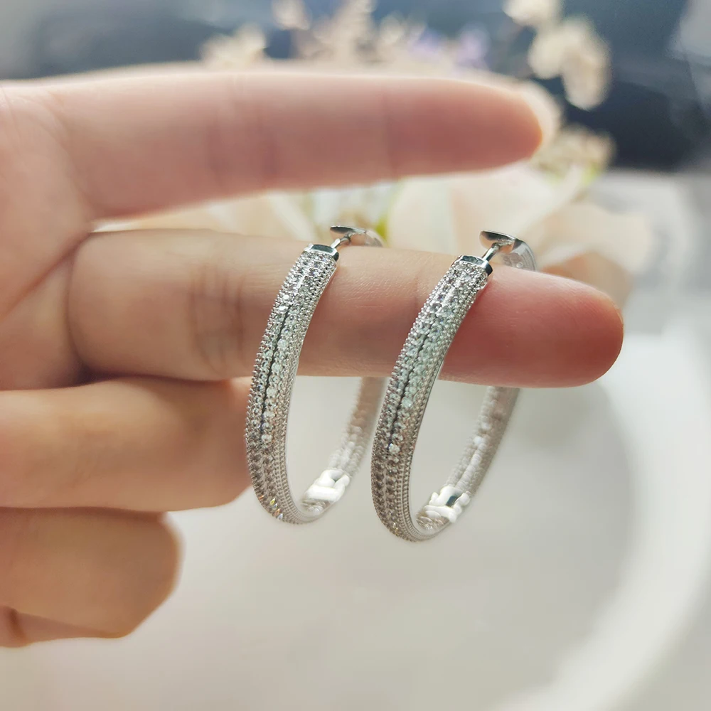 Big hoop earrings (6)