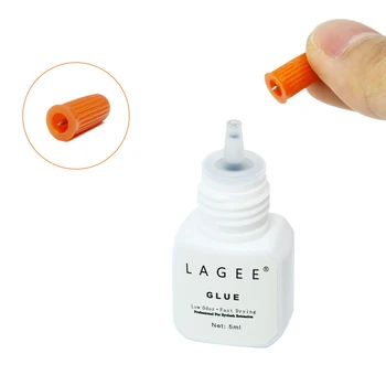 

Lagee Lash Glue Eyelash Extension Glue Individual False Eyelashes Extension Adhesive Quick Drying Long Lasting 5Ml Low Smell