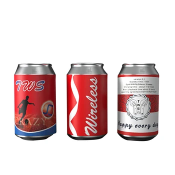 

Wireless TWS Bluetooth Headset Creative Pop Can Shape 5.1 Binaural Stereo In Ear Mini Sports Music Earphone