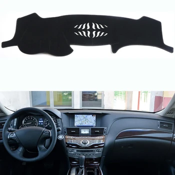 

SJ Non-Slip Car Inner Auto Dashboard Cover Dashmat Pad Sun Shade Dash Board Cover Fit For Infiniti QX70L 2013 2014 2015 16 2017