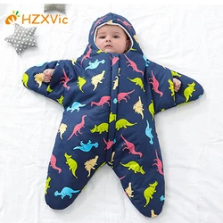 Inverno quente cobertores meninos menina bebê wearable sacos de dormir para bebês infantil 100% algodão envoltório do bebê cobertores recém nascidos saco de dormir