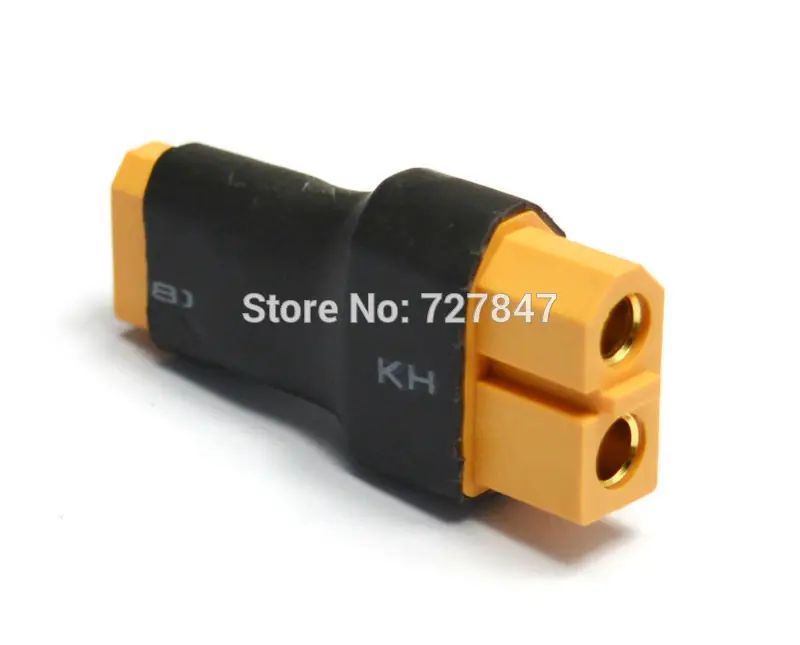 

XT60 Female Convert to XT30 Male Connector Conversion Adapter Wireless Car Heli