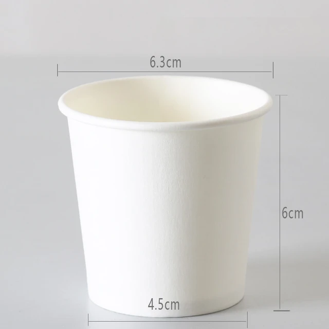 100pcs/pack 4oz 100ml Disposable Paper Cup Espresso Cup Coffee Cup High  Quality Double Layer Paper Cup - Disposable Cups - AliExpress