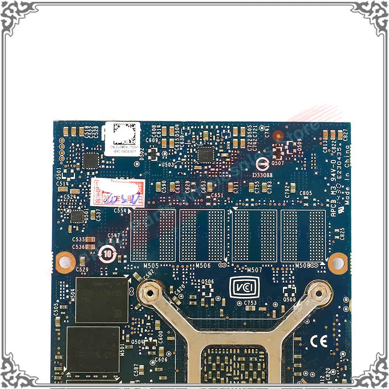For Dell M15X M17X R4 GTX860M N15P-GX-B-A2 3.0 DDR5 2G  显卡 (10)