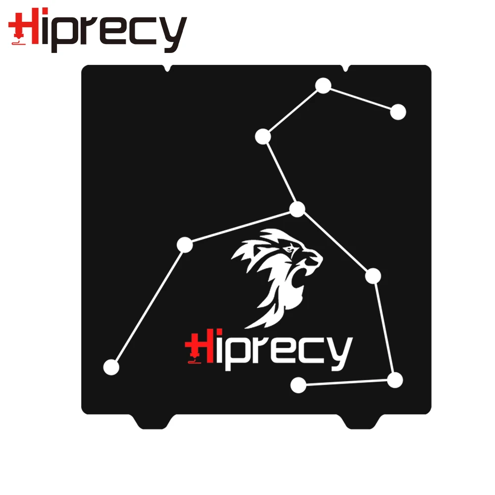 Hiprecy 3d принтер аксессуары 235x235 мм сборка поверхности Горячая кровать наклейка для платформы адаптирована для LEO