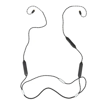 

DIY Earphone Audio Cable Replacement BlueTooth 5.0 MMCX In-line Control For Shure SE215/SE315/SE425/SE535/SE846 Earphones Earset