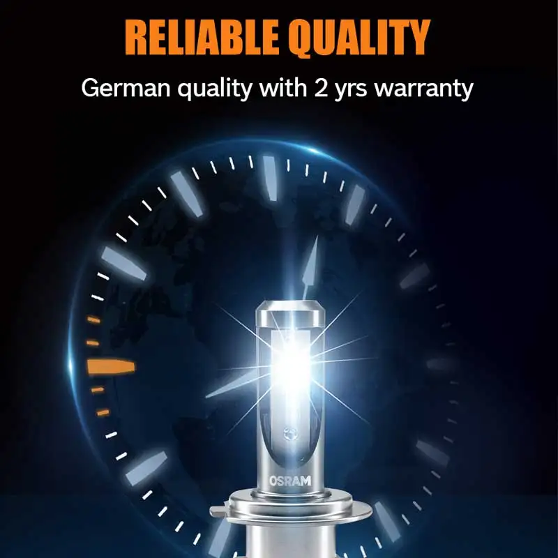 OSRAM светодиодный холодный белый автомобильные передние фары энергосберегающие