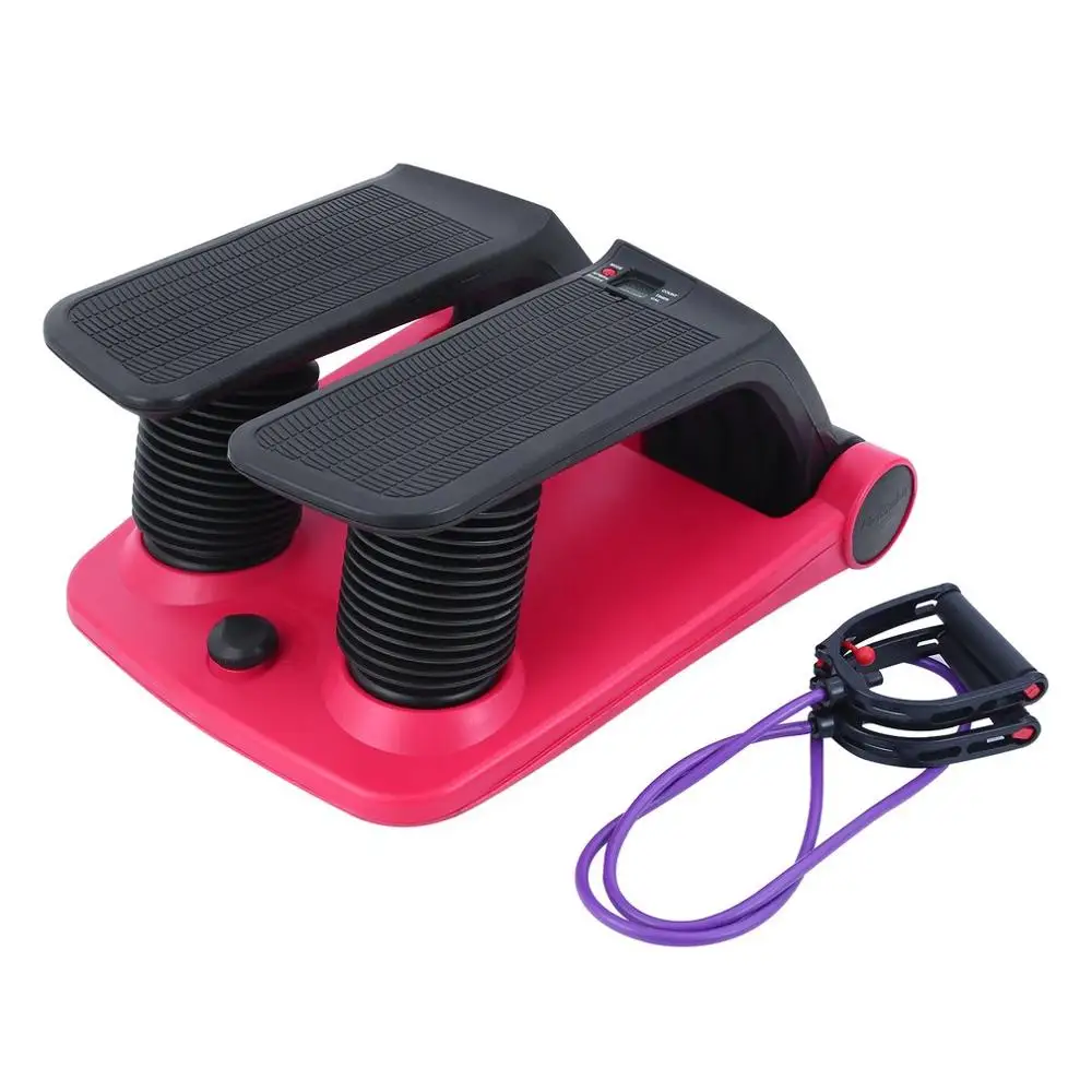 

Lightweight Portable Air Stepper Climber Exercise Fitness Thigh Machine With DVD Resistant Cord For Home Workout Gym