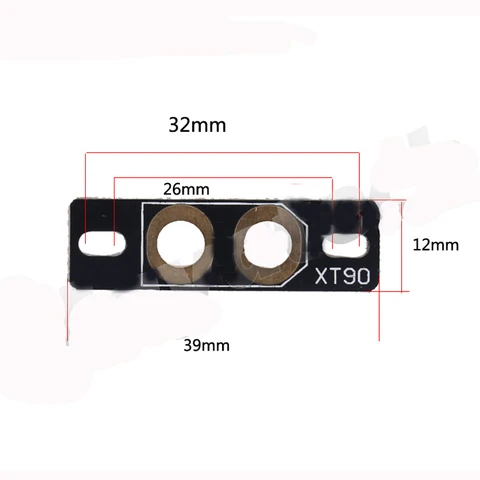 10PCS XT30XT60XT90 Mounting Kit Fixed Seat PCB with Soldering Joint Ultra light Mount for RC FPV Agriculture Drone title=