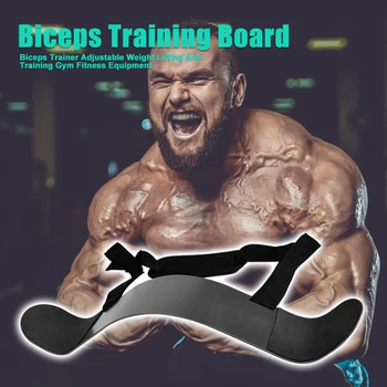 

Dumbbell Forearm Fixing Plate Adjustable Barbell Weight Lifting Arm Training Board Biceps Trainer Workout Fitness Supplies