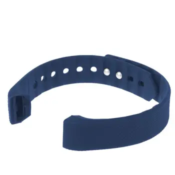 

Silicone Watchband Buckle Strap Replacement For ID 115 Smart Watch Bracelet L41F