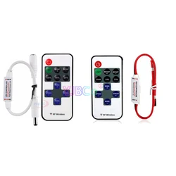 11keys single color led dimmer DC 5V 12V 24V 12A Mini dimming strip light controller For 5050 3528 3014 2835 LED lamp tape