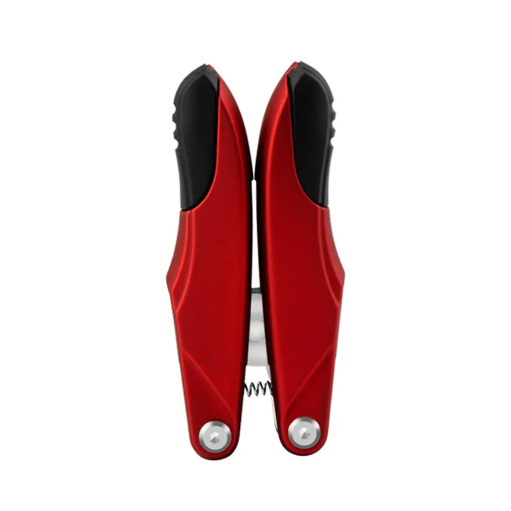 Многофункциональные складные кусачки для ногтей Olecranon интенсивные доспехи для ногтей специальные кусачки для ногтей Ножницы для ногтей - Цвет: RED