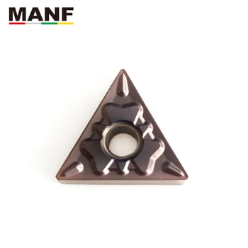 

MANF Carbide Inserts TNMG160404 TNMG160408 In Turning Tool Lathe Tools Carbide Inserts Triangle CNC Steel Blade MTJN MTFN Holder