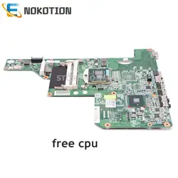 NOKOTION 615849-001 основной плате для HP G72 Материнская плата ноутбука HM55 HD GMA DDR3 полный Тесты