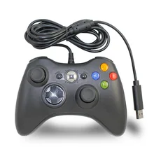 

USB Wired Gamepad For Xbox 360 Controller Joystick For Official Micr osoft PC Controller For Windows 7 8 10