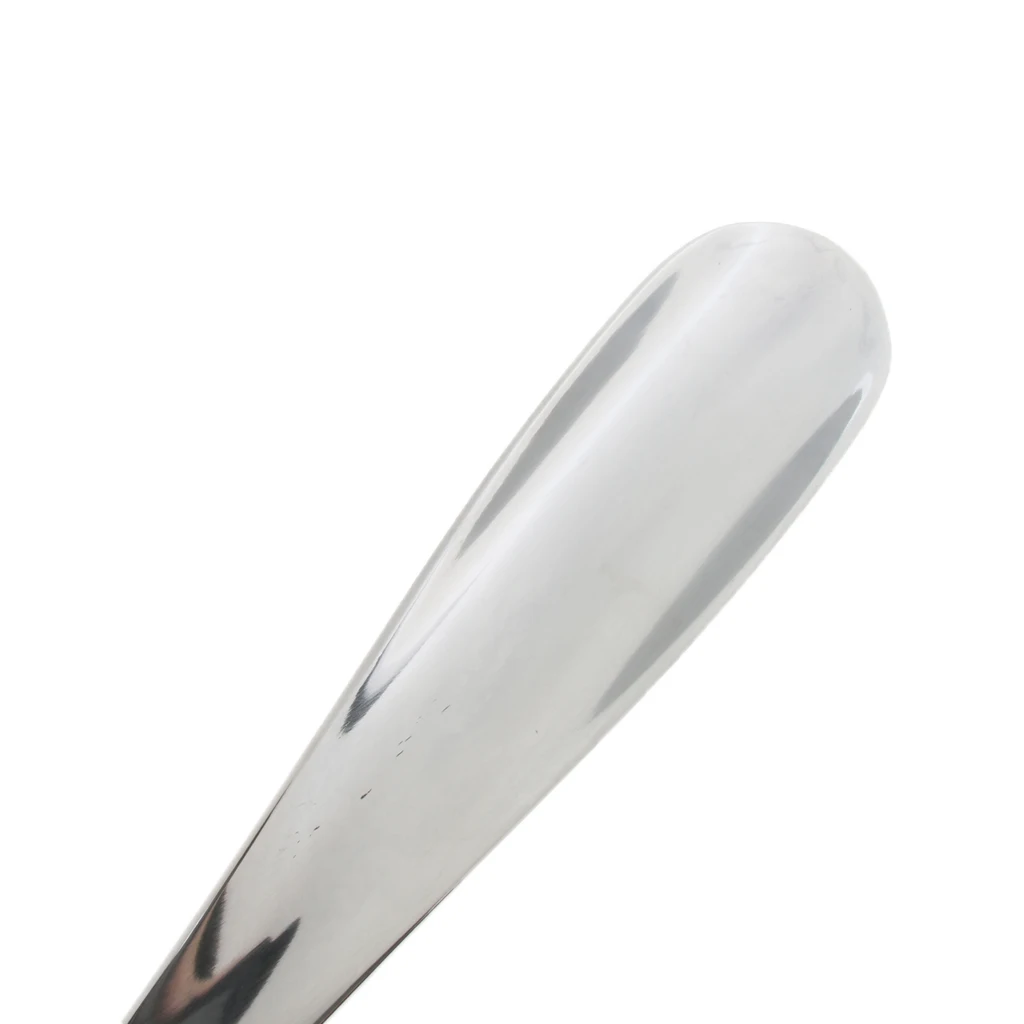 Metal Extra Long Shoehorn Easy to Reach 21' Shoe Horn Longer Fancy Hoop Handle Alloy Shoehorn