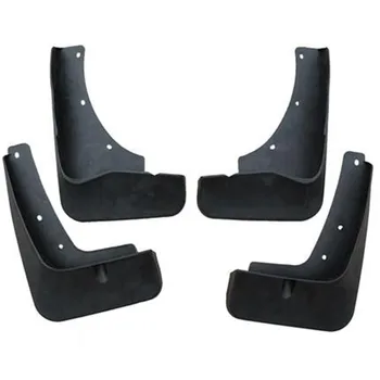 

4PCS/SET Car styling for Mitsubishi Outlander 2013 2014 Mud flaps splash guards fenders mudguard with logo