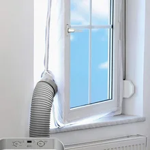 Уплотнение окна для мобильных кондиционеров мягкая ткань уплотнение перегородка окна двери уплотнение TP899