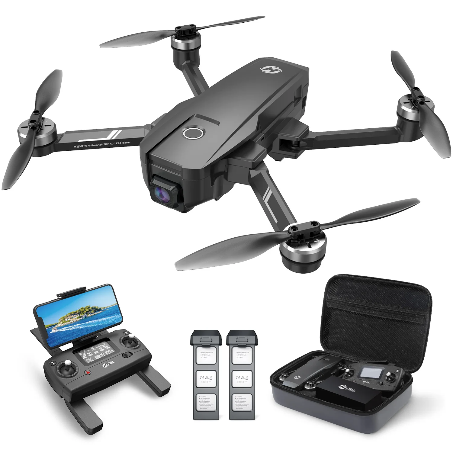Holy Stone HS720/HS720E Upgraded 4K Drone Drone GPS 5G FPV WiFi FOV