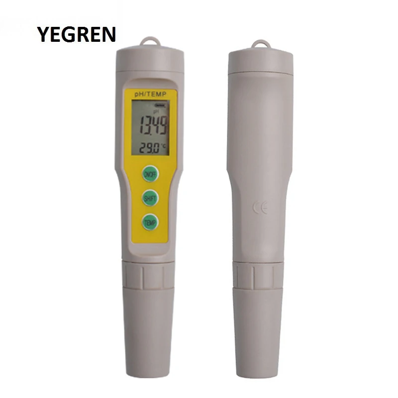 PH-Meter Pen Water Tester Water Quality Analysis Monitor Temperature Measure Acidity Meter for Lab Aquaculture