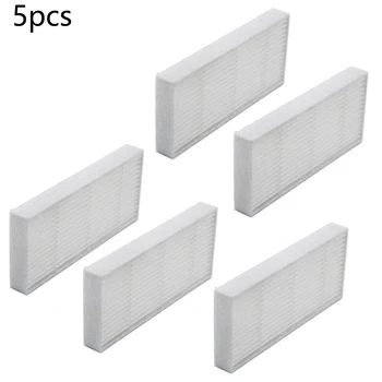 

5pcs Filters For Liver Robot Vacuum Cleaner Accessories Parts Replacement 90*40*10mm White Filter New
