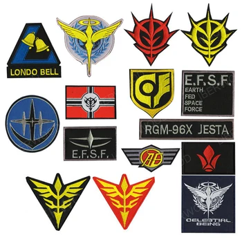 

Londo Anaheim School E.F.S.F. End War Memorial ZEON Flag Orphans Patch GUNDAM Military Tactical Patch Badges