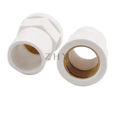 

2 x 1/2" PT Brass Thread 25mm Inner Dia Tube Fitting