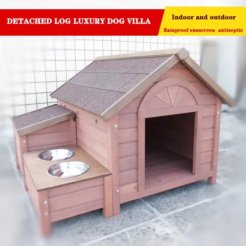 luxury outdoor dog house