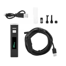 Водонепроницаемый эндоскоп с поддержкой WiFi эндоскоп 8 мм 1200P Камера с 8-светодиодный светильник для выхлопной трубы автомобиля инспекционный видеоэндоскоп с Камера