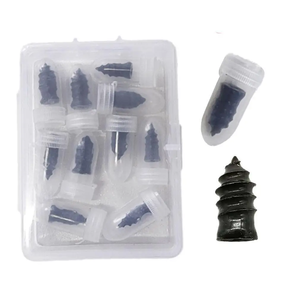 

10PCS Vacuum Tyre Repair Nail For Motorcycle Tubeless Tyre Rubber Tire Nail Self-tire Repair Tire Film Nail Size S/L