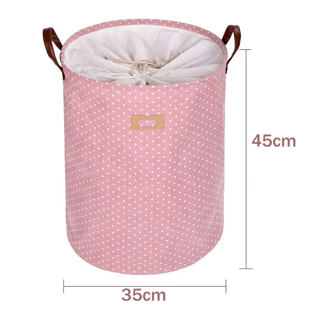 

New folding Large Laundry Basket Hamper Bag Handheld Clothes Storage Barrel Clothes Kid Toy Sundries Organizer Storage Basket