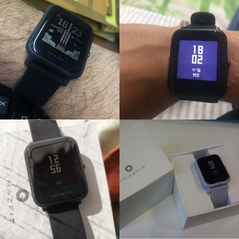 Xiaomi Amazfit Bip Smart Satch Globle Версия Huami Pace Lite IP68 GPS Gloness умные часы с частотой сердечных сокращений 45 дней в режиме ожидания