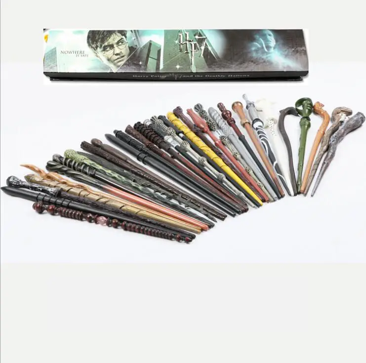 Colsplay potter Wand Волшебный металл/Железный сердечник старая волшебная палочка