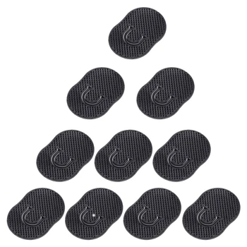 

10Pcs Pocket Comb Brush Hair Men Beard Mustache Palm Travel Scalp Massager