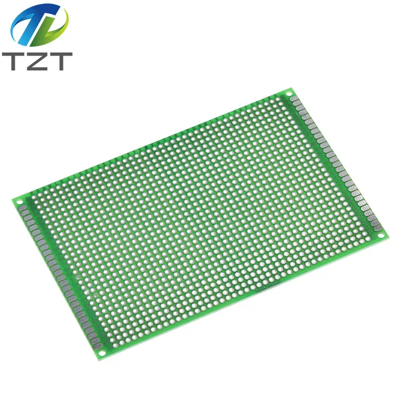 8x12cm 80x120 mm Double Side Prototype PCB Universal Printed Circuit Board Protoboard For Arduino pcb kit board pcb board