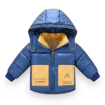 

Winter Jackets for Boys Children Waterproof Windproof Overall Baby Snowwear Autumn Winter Girls Parka Cotton-padded Outwear Coat