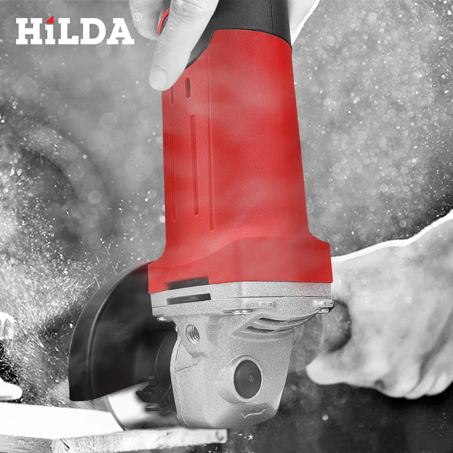  HILDA 1100W Angle Grinder Grinding machine Electric Grinding Machine Power Tool Grinding Cutting Gr