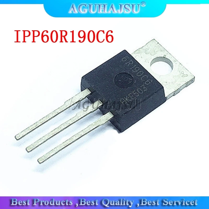 10 шт. IPP60R190C6 6R190C6 TO 220 600V 18A новый оригинальный|Интегральные схемы| |