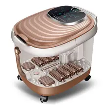 Автоматическая ванна для ног, электрическая массажная нагревательная ванна для ног, бочка для глубокой бочки, термостат для терапии ног для дома