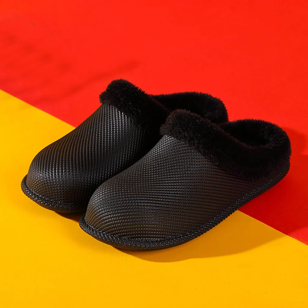 Мужские тапочки большого размера; повседневная домашняя теплая обувь из вельвета; удобные зимние тапочки из хлопка; chaussure tapochki mujsic#30