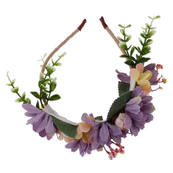 

Elegant Lady Girl Floral Flower Headband Headpiece Beach Party Hair Accessories
