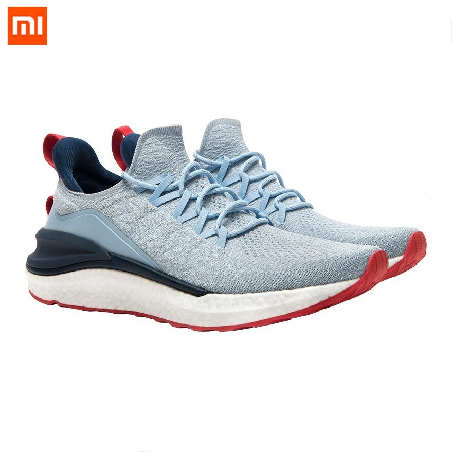 XiaoMi Mijia Men Sport Shoes Sneakers Sneaker 4 4th Running Lightweight Breathable 4D Fly Woven Upper Washable | Спорт и развлечения