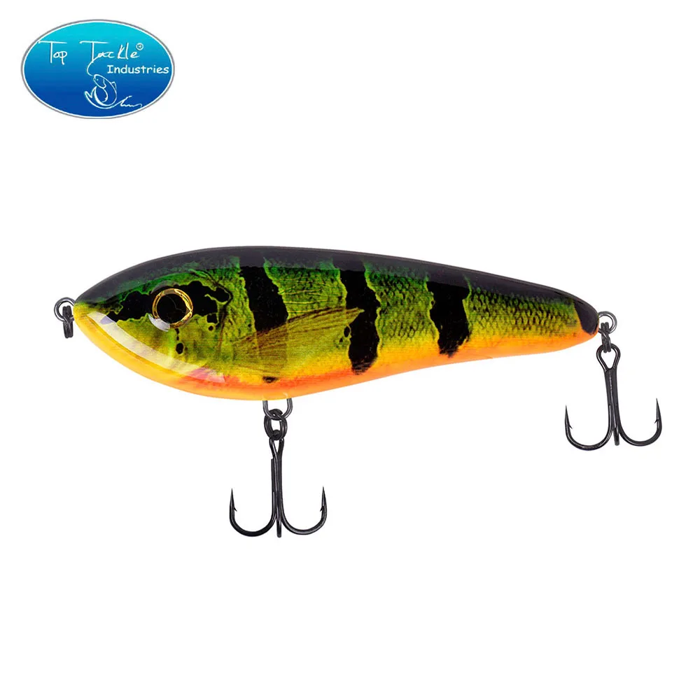 130mm 5" 70g Sinking Artificial Bait Rattle JerkBait Pike Bass Fishing lure Tackle Big VIB Bite Resistanse - Цвет: Color-001