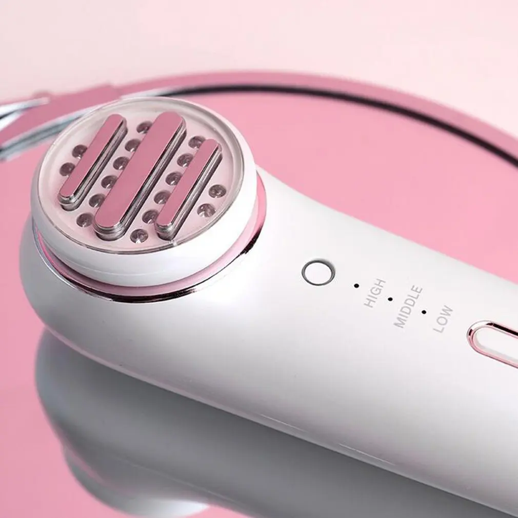 Radio Frequency Facial Rejuvenation RF Anti Aging Skin Lifting Beauty Instrument Home Use Portable RF Facial 5
